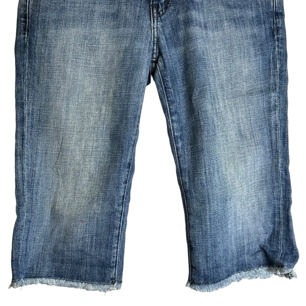 Current/Elliott‎ The Bike Short Denim Jorts 8058-0147 Blue Moon Size 25/0 - Picture 4 of 10